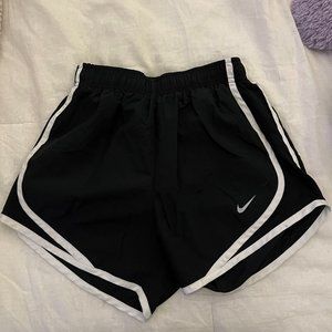 Black and White Women's Nike Shorts
